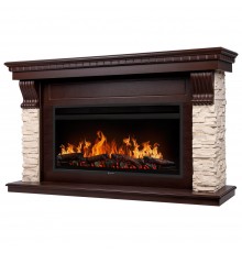 Каминокомплект Мичиган 36/42 темный дуб (портал Michigan + очаг Electrolux 3620/4220)