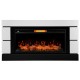 Электрокамин Модерно 36 белый с очагом Electrolux EFP/P-3620LS или EFP/P-4220LS
