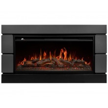 Каминокомплект Модерно 40 графит (портал Moderno 40 + очаг Aurora RTFP/P-AR40LS)