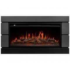 Каминокомплект Модерно 40 графит (портал Moderno 40 + очаг Aurora RTFP/P-AR40LS)