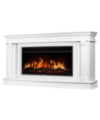 Каминокомплект Олимпия 36/42 белый (портал Olympia + очаг Electrolux 3620/4220)