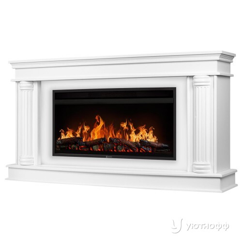 Электрокамин Олимпия 36 белый с очагом Electrolux EFP/P-3620LS или EFP/P-4220LS Электрокамин Олимпия 36 белый с очагом Electrolux EFP/P-3620LS или EFP/P-4220LS