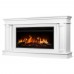 Электрокамин Олимпия 36 белый с очагом Electrolux EFP/P-3620LS или EFP/P-4220LS