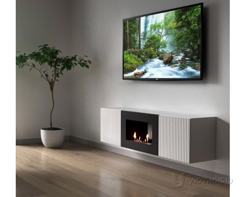 Напольный подвесной биокамин Firelight BFP/P-1400L W Напольный подвесной биокамин Firelight BFP/P-1400L W