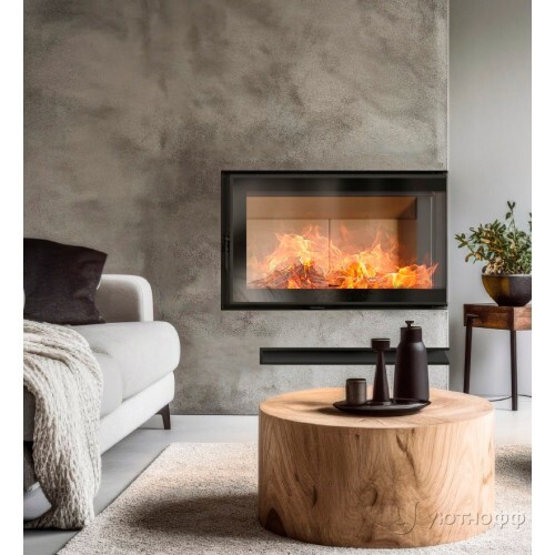 Топка каминная Илднорд Мальмо правый угол