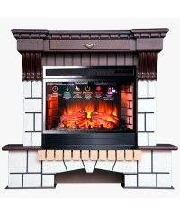 Каминокомплект Экстерион (портал Exterion + очаг Panoramic 25 LED FX)