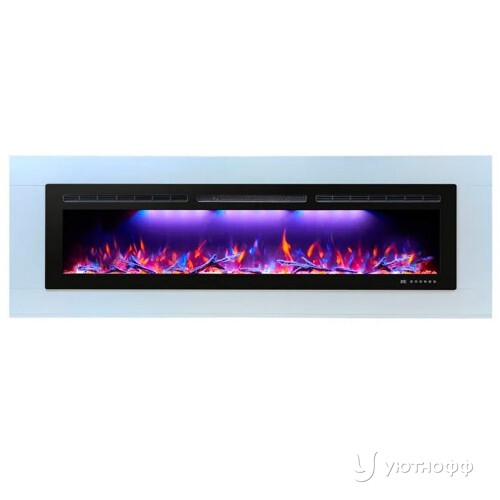 Электрокамин Адажио с широким очагом Freespace 75