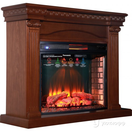 Электрокамин Афина 33 с очагом Антарес 33