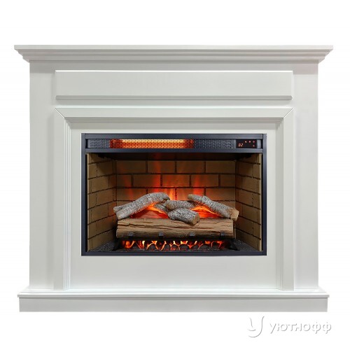 Электрокамин Берг с широким очагом Antares 26 LED