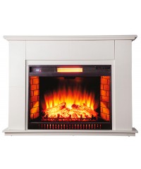Каминокомплект Блан 31 (портал InterFlame Blanc + очаг Antares 31 LED FX Quartz)