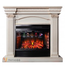 Каминокомплект Афина 25 (портал InterFlame Afina + очаг Panoramic 25 LED FX)