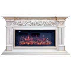 Каминокомплект Елизавета 40 (портал InterFlame Elizaveta + очаг Freespace 40 LED FX QZ)