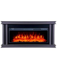 Каминокомплект Квинт 40 графит (портал Kvint + очаг Freespace 40 LED FX QZ)