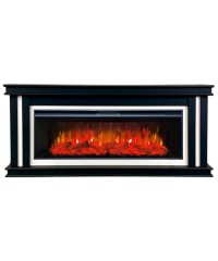 Каминокомплект Квинт 50 черный (портал InterFlame Kvint + очаг Mirage 50 VX)