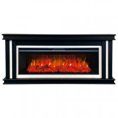 Каминокомплект Квинт 50 черный (портал InterFlame Kvint + очаг Mirage 50 VX)