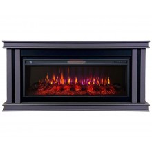 Каминокомплект Квинт 50 графит (портал InterFlame Kvint + очаг Freespace 50 LED FX QZ)