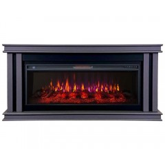 Каминокомплект Квинт 50 графит (портал InterFlame Kvint + очаг Freespace 50 LED FX QZ)