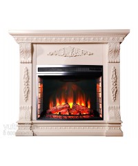 Каминокомплект InterFlame Милетта П28 (портал Miletta + очаг Panoramic 28 LED FX)