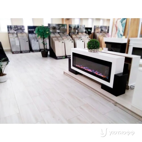 Электрокамин Норман с широким очагом Фриспейс 70