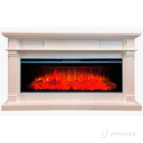 Электрокамин Принстон с широким очагом  Mirage 60 VX