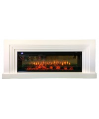 Каминокомплект Сильвер 50 (портал InterFlame Silver + очаг Freespace 50 LED FX QZ)