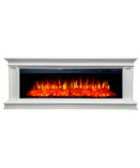 Каминокомплект Стаффорд 60 белый (портал Stafford + очаг Freespace 60 LED FX QZ)