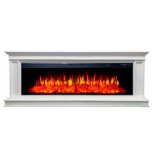 Каминокомплект Стаффорд 60 белый (портал Stafford + очаг Freespace 60 LED FX QZ)