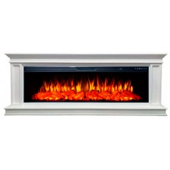 Каминокомплект Стаффорд 60 белый (портал Stafford + очаг Freespace 60 LED FX QZ)