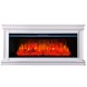 Электрокамин Стаффорд белый с очагом Мираж 60