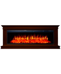 Каминокомплект Стаффорд 60 темный дуб (портал Stafford + очаг Freespace 60 LED FX QZ)