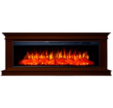 Каминокомплект Стаффорд 60 темный дуб (портал Stafford + очаг Freespace 60 LED FX QZ)