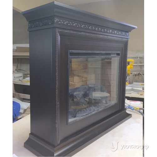 Электрокамин Тайлер с очагом Foton 21-33 LED FX QZ