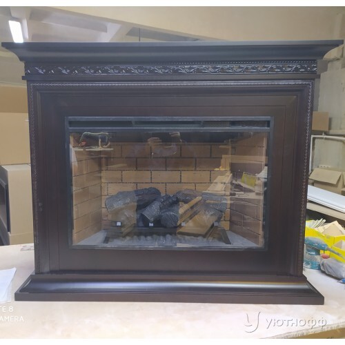 Электрокамин Тайлер с очагом Foton 21-33 LED FX QZ