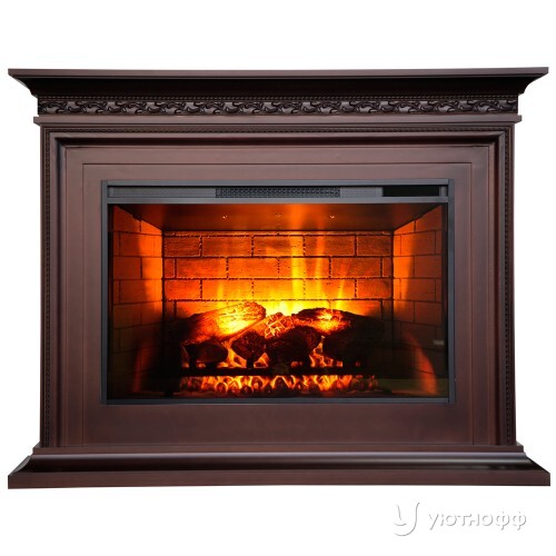 Электрокамин Тайлер с очагом Foton 21-33 LED FX QZ