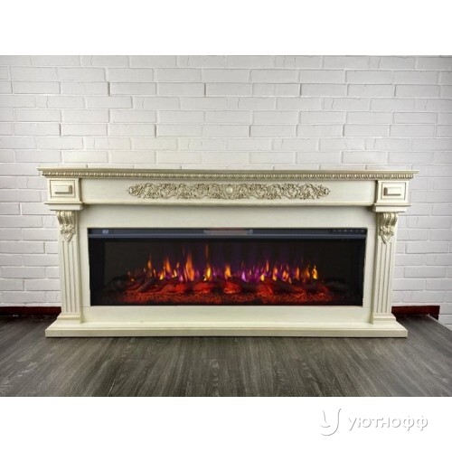 Электрокамин ВЕНА с широким очагом Фриспейс 60