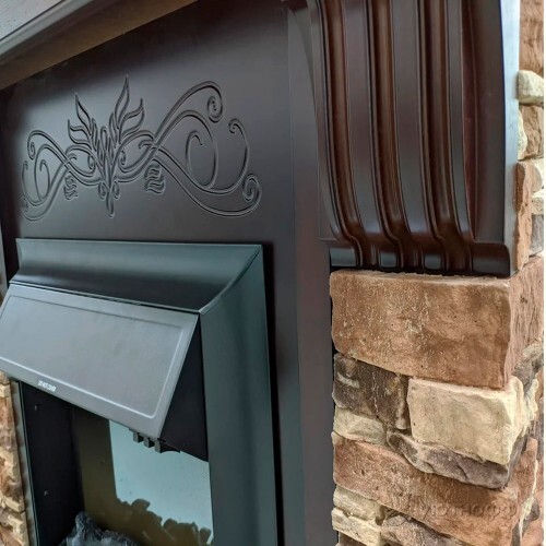 Электрокамин Брайт с классическим очагом на выбор