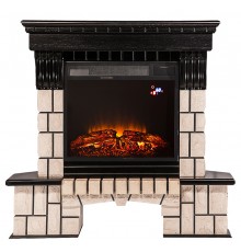 Каминокомплект Экстер М (портал InterFlame Exter M + очаг Foton 23 LED)