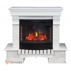 Каминокомплект Экстер Лофт 25 (портал InterFlame Exter Loft + очаг Panoramic 25 LED FX)