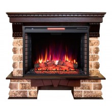 Каминокомплект Экстер Кавказ 33 (портал InterFlame Exter Kavkaz + очаг Antares 33 LED FX QZ)