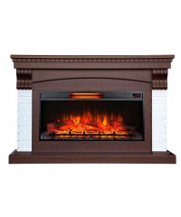 Каминокомплект Ирландия 36 орех (портал Irlandia + очаг Foton 36)