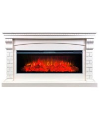 Каминокомплект Ирландия 50 белый (портал Irlandia + очаг Mirage 50 VX)