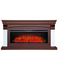 Каминокомплект Ирландия 50 орех (портал Irlandia + очаг Mirage 50 VX)