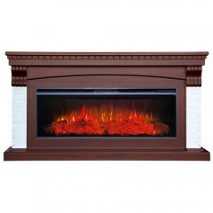 Каминокомплект Ирландия 50 орех (портал Irlandia + очаг Mirage 50 VX)