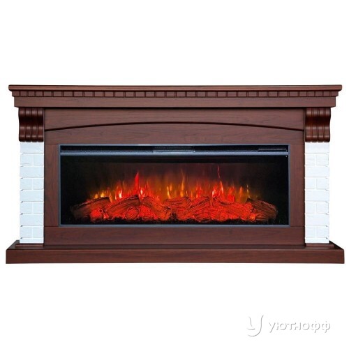 Электрокамин  Ирландия с широким очагом Мираж 50