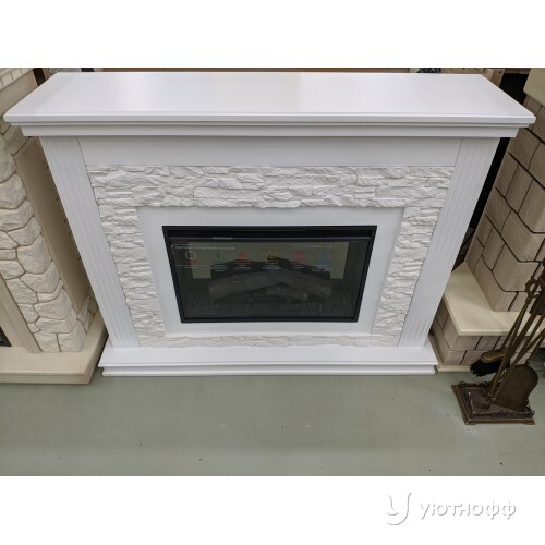 Электрокамин Сиена с широким очагом Фотон 26