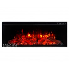 Электрокамин InterFlame Freespace 40 LED FX QZ (встраиваемый очаг Фриспейс 40)