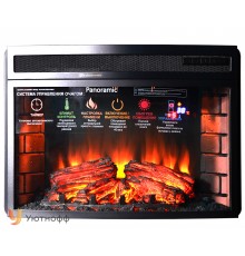 Электрокамин InterFlame Panoramic 25 LED FX (очаг Панорамик 25 со звуком)