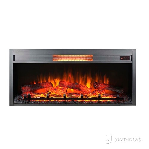 Электроочаг Фотон 36 с рамкой для наружной установки