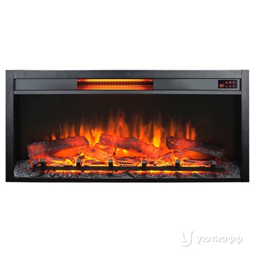 Электроочаг Фотон 36 с рамкой для наружной установки