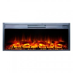 Электрокамин Foton 42 LED FX Quartz (с рамкой для наружной установки)